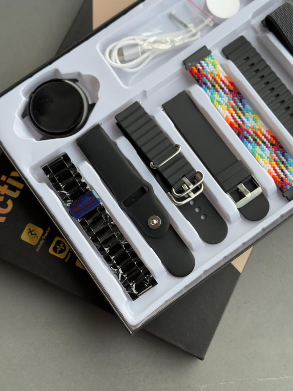 Active 2 with 7 in 1 strap combo Smart Watch