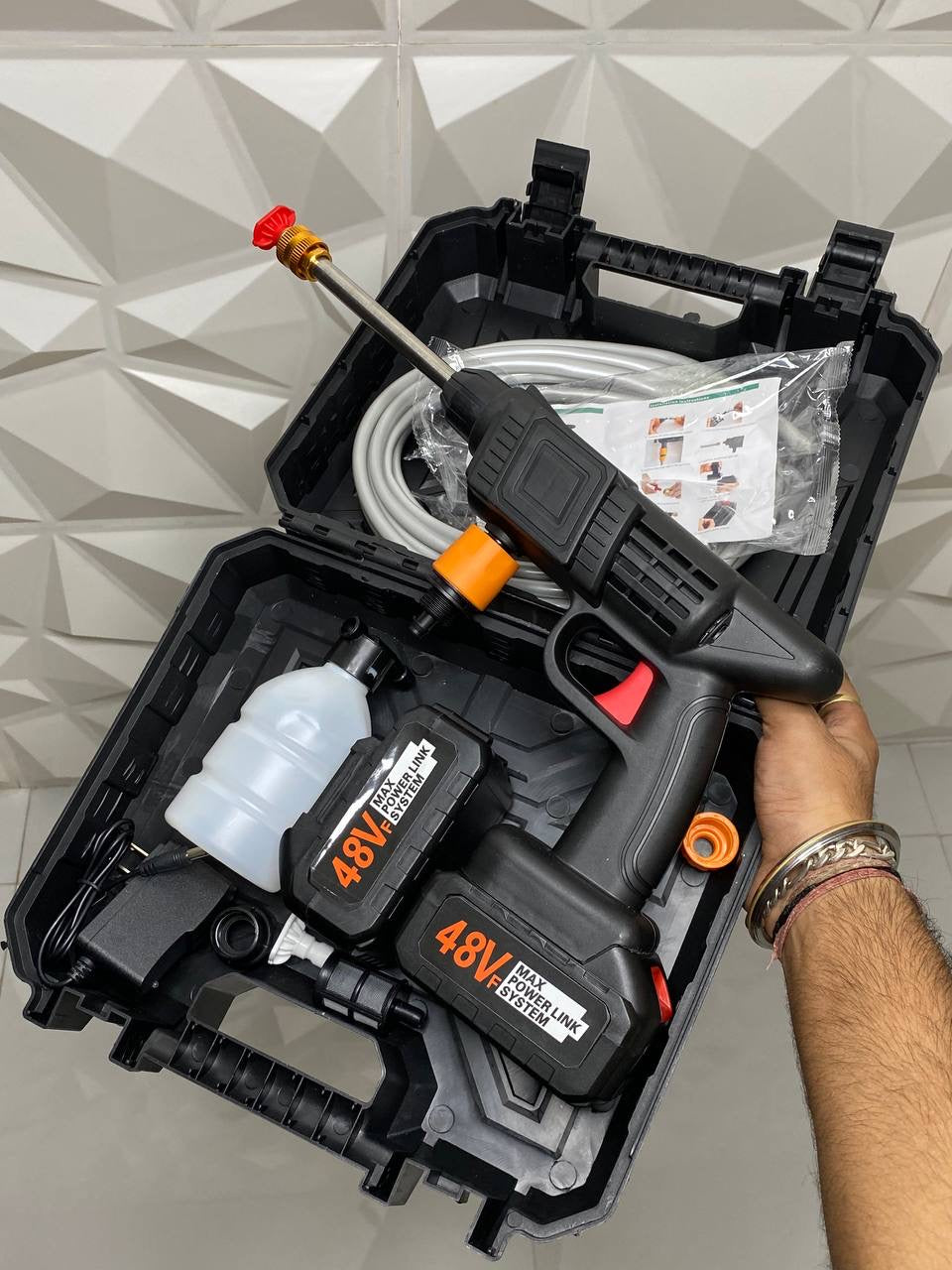 Multi-Purpose Wireless High Pressure Washer